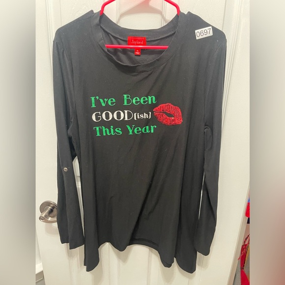 Joy land Christmas T-shirt
“I’ve been goodish this year”
Long sleeve
XLarge - Picture 2 of 12